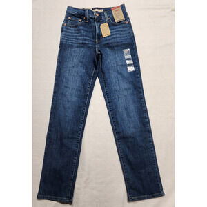 Levi's 724 high rise slim straight jeans size 2 short L26''xW30'' women's